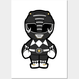 Black Ranger Chibi Posters and Art